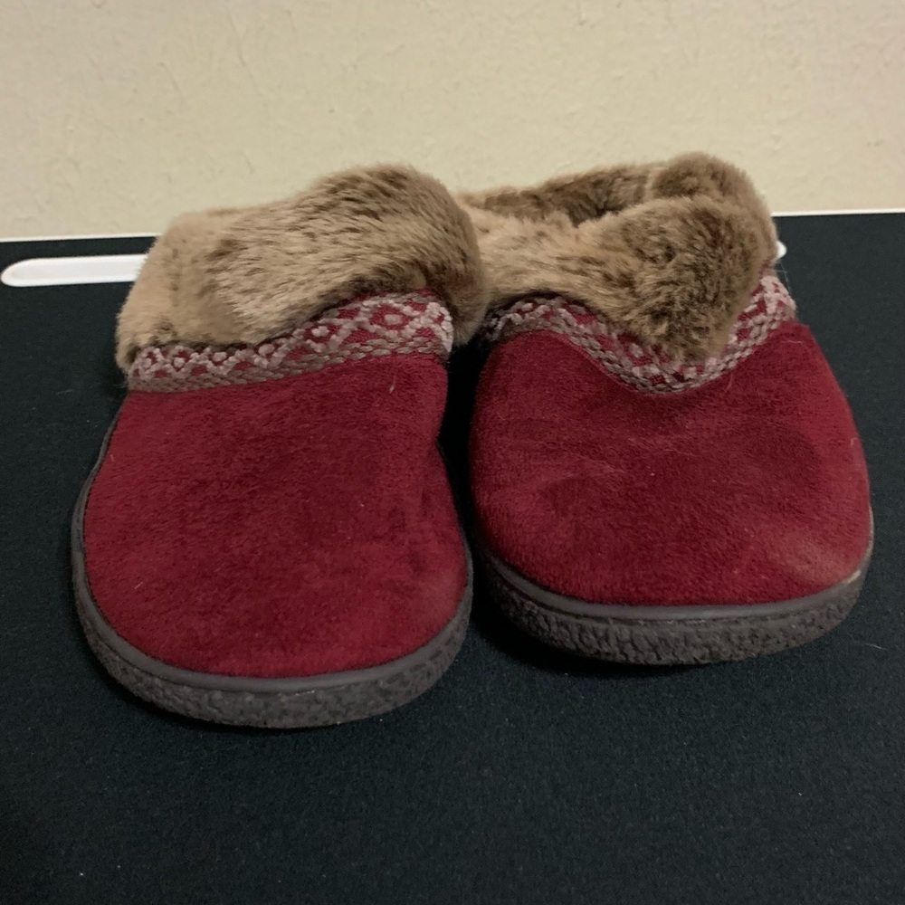 Warm fuzzy slippers
